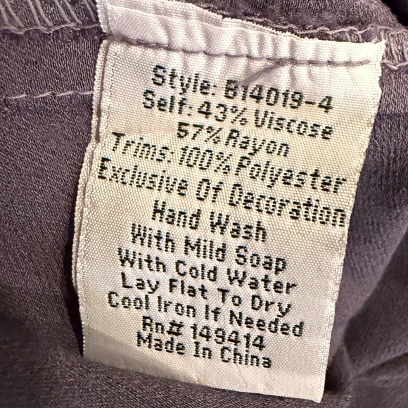 Johnny Was Black Embroidered Top - Picture 6 of 8